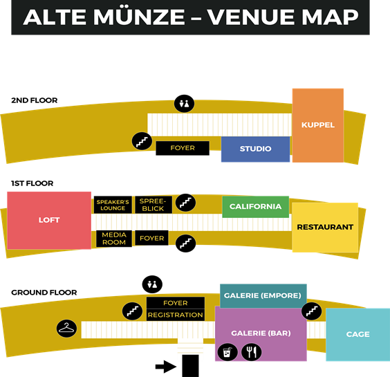 Alte Münze Berlin venue map